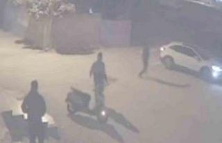 Karısını ve kayınbabasını vurma anı saniye...