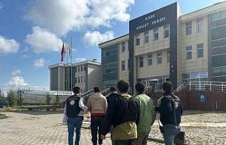 Kars’ta 7 düzensiz göçmen yakalandı