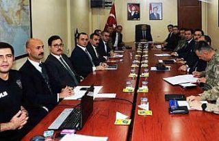 Kars’ta asayiş ve güvenlik masaya yatırıldı