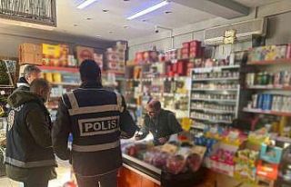 Kars’ta okul çevresindeki işletmeler denetlendi