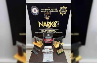 Kastamonu’da uyuşturucuyla yakalanan 4 şahıs...