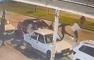 Kavgadan kaçarken çelme takılarak düşürüldü,...