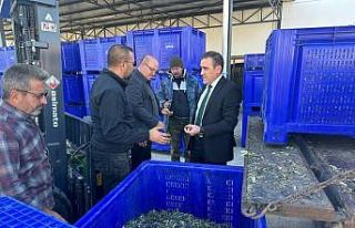 Kaymakam Memiş OSB’de fabrikaları ziyaret etti