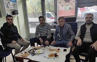 Kaymakam Uzun’dan yerel gazeteye ziyaret