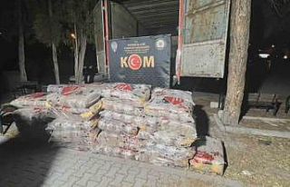 Kayseri’de 2 ton tütün ele geçirildi