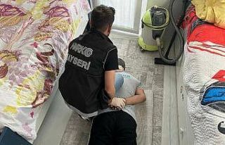 Kayseri’de ‘torbacı’ operasyonu: 1 gözaltı