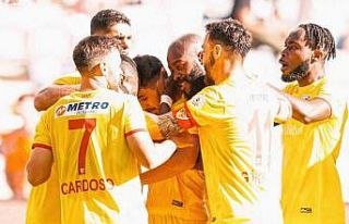 Kayserispor ilk galibiyetini aldı