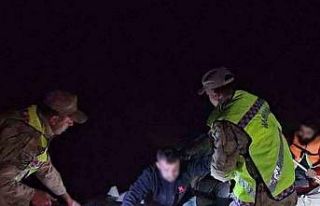 Keban Barajı’nda mahsur kalan 4 kişi kurtarıldı