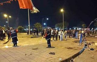 Konser sonrası "Sahde bizde" deyip çevreyi...