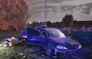 Kontrolden çıkan otomobil takla attı: 4 yaralı