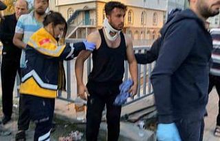 Kontrolden çıkan tır altyola uçtu : 1 yaralı