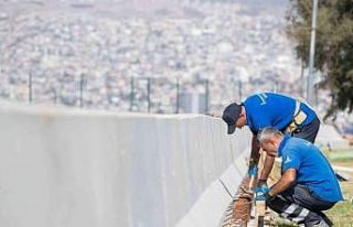 Kordon’da deniz taşkınlarını önlemek için...