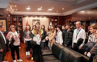 Köstenceli öğrencilerden Başkan Ataç’a ziyaret