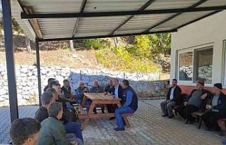 Köyceğiz Kaymakamı Maslak, vatandaşlarla buluştu