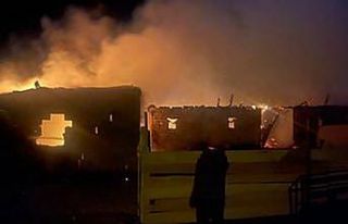 Kulu’da çıkan yangın itfaiye ekipleri tarafından...