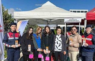 Kütahya OSB Kariyer Fuarında Jandarmadan tanıtım...