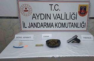 Kuyucak’ta 3 uyuşturucu şüphelisi yakalandı