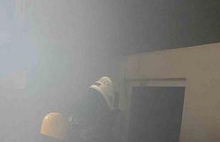 Lisenin kantininde korkutan yangın