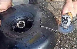 LPG deposundan 10 kilogram eroin çıktı