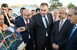 Malatya Çevre Yolu Projesi yıl sonunda büyük ölçüde...