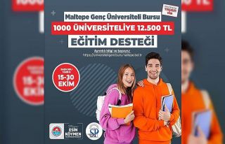 Maltepe Belediyesi’nden 1000 üniversiteliye bin...