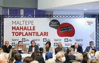 Maltepe’de mahalle toplantılarının 8’inci durağı...