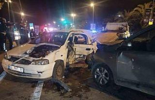 Maltepe’de trafik kazası: 2 yaralı