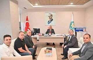 Manisa Büyükşehir Belediyesi ile sendika görüşmelerinde...