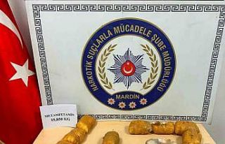 Mardin’de bir araçta 15 kilo 850 gram uyuşturucu...