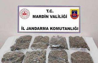 Mardin’de durdurulan araçta uyuşturucu madde ele...