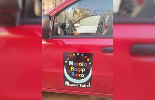 Masalcı Ragıp Amca’nın ‘Masal Taksi’si yollara...