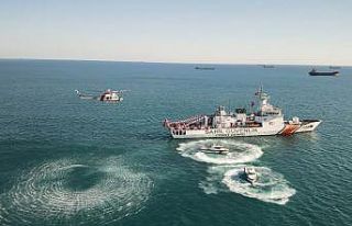 Mavi vatanda nefes kesen gösteri