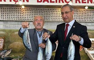 Milletvekili Abdürrahim Dusak mumya balıkları inceledi