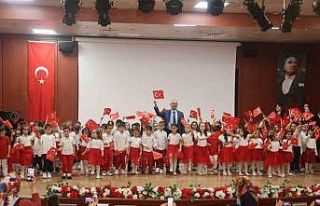 Minik öğrencilerden Cumhuriyet’in 101. yılına...