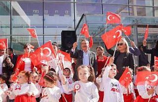 Minik yürekler cumhuriyet coşkusunu yaşadı