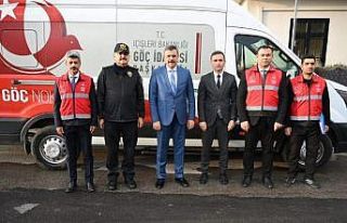 "Mobil göç aracı işlemleri hızlandırıyor"