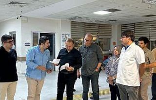 Müdür Şenkul’dan Kuşadası Devlet Hastanesi’nde...