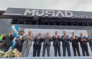 MÜSİAD Düzce Şubesi törenle açıldı