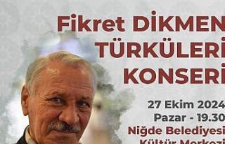Niğde Belediyesi’nden Fikret Dikmen Türküleri...
