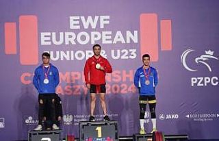 Nurselin’in ardından Harun da Avrupa şampiyonu