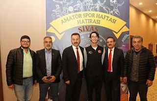 Olimpiyat şampiyonu Mete Gazoz, Sivas TSYD’nin...