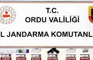 Ordu’da jandarmadan uyuşturucu operasyonu: 7 tutuklama