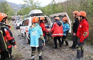 Ordu’da UMKE ekiplerinden afet tatbikatı