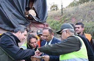Ormanda mobil kontrol noktalarıyla şok denetimler