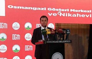 Osmangazi Gösteri Merkezi ve Nikah Evi açıldı