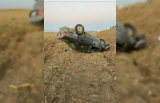 Otomobil şarampole devrildi, sürücü hayatını...
