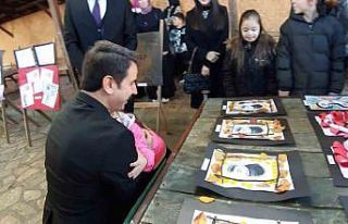 Özel çocuklardan 29 Ekim sergisi