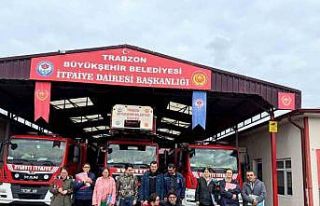 Özel gereksinimli öğrencilere itfaiye eğitimi