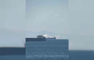 Pendik açıklarında Balıkçı Adası mevkiinde...