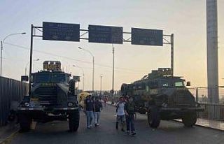 Peru’da şiddet olayları nedeniyle otobüs şoförleri...